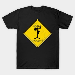 Bullwinkle - Moose Crossing T-Shirt